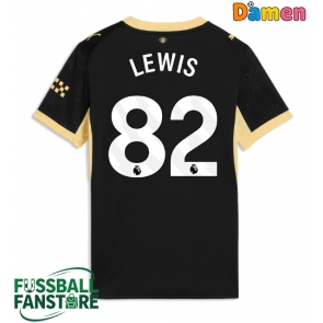 Manchester City Rico Lewis #82 Replik Auswärtstrikot Damen 2026-27 Kurzarm